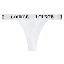Load image into Gallery viewer, All White Triangle Thong
